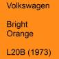 Preview: Volkswagen, Bright Orange, L20B (1973).